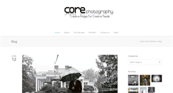 Desktop Screenshot of core-photography.com